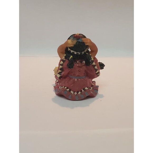 Vintage Native American Tribal Indian Girl. RARE! - Picture 3 of 6